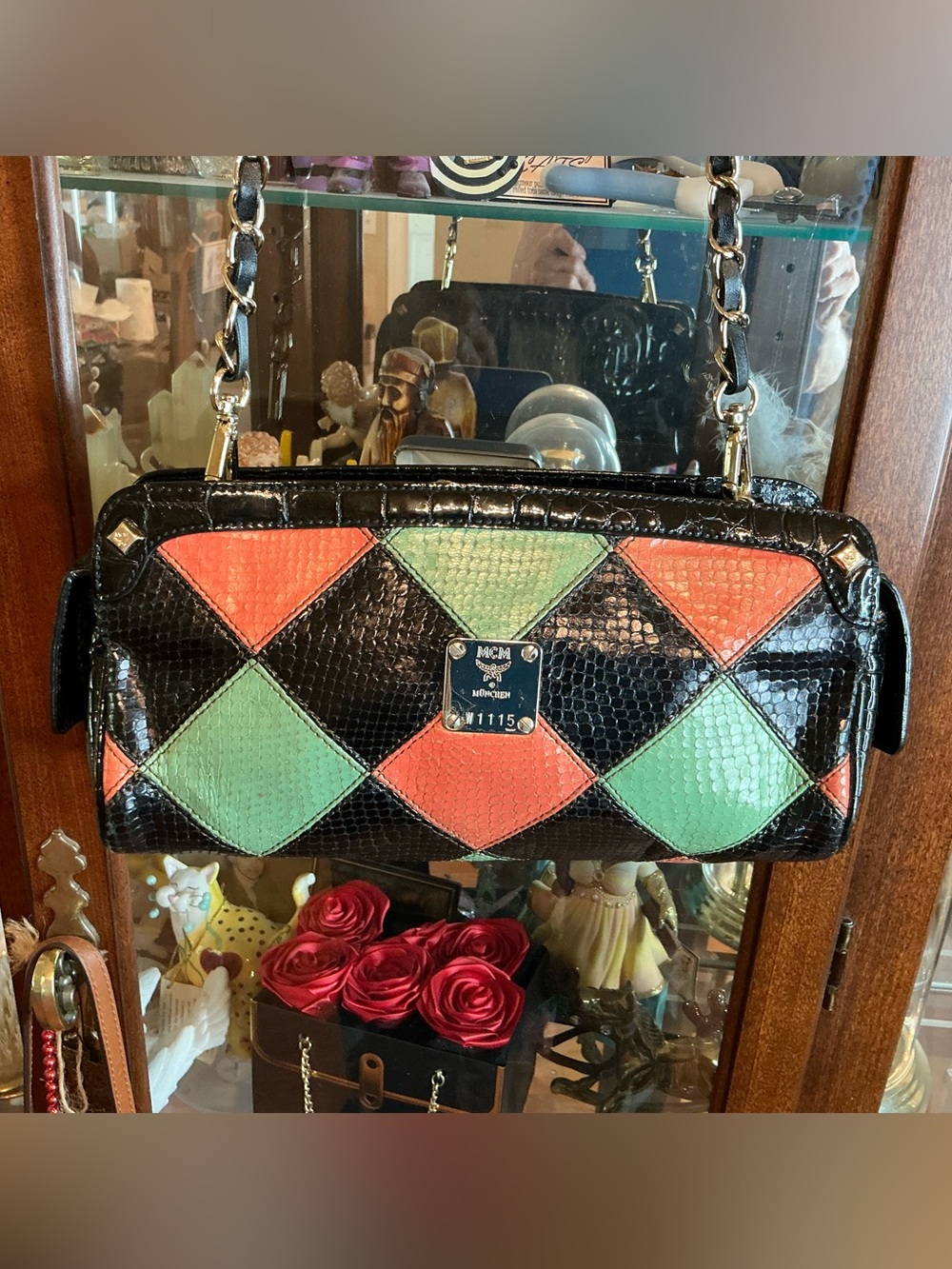 MCM Vintage Shoulder Bag with removable Strap